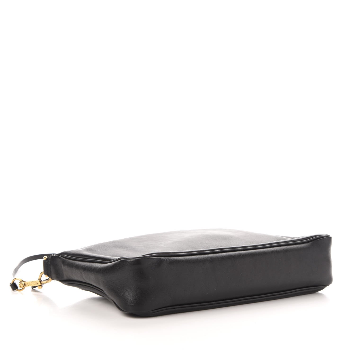 Louis Vuitton Calfskin Pochette Black 5 of 13