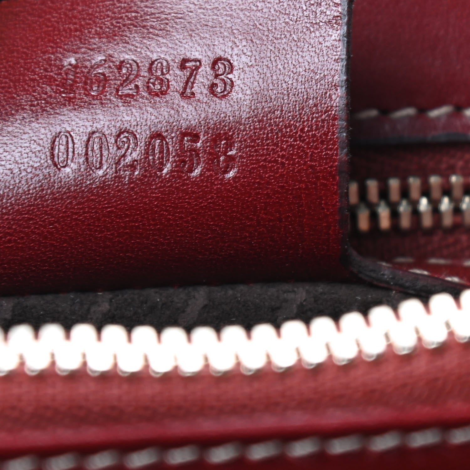 Gucci Crocodile Lock Tote Red 9 of 9