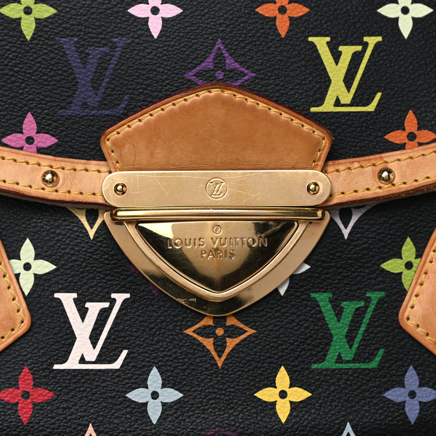 Louis Vuitton Monogram Multicolor Beverly GM Black 10 of 26