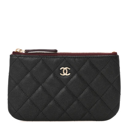 Chanel Caviar Quilted Small Pouch Black 1 of 7