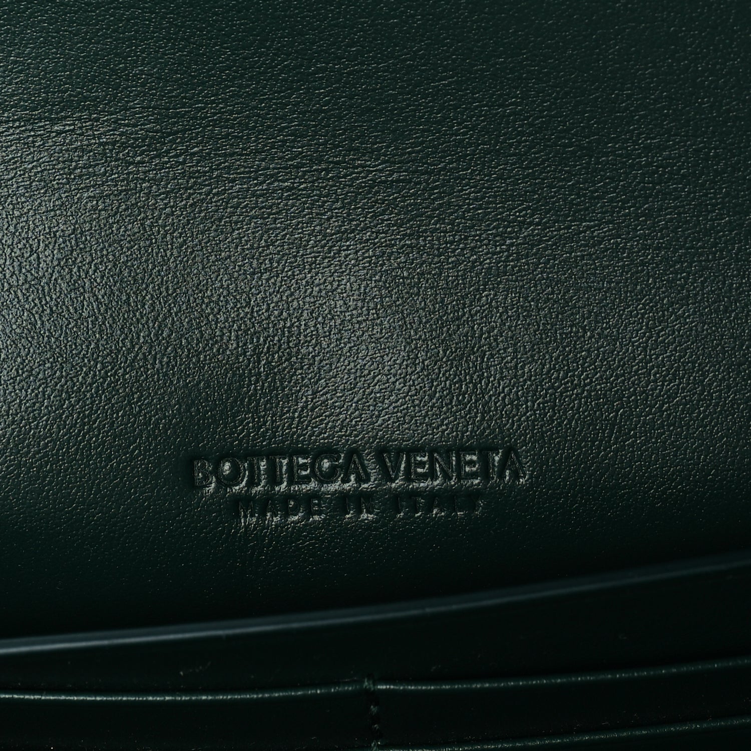 Bottega Veneta Nappa Intrecciato Long Andiamo Top Handle Clutch  Emerald Green 5 of 8
