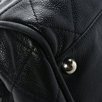 Chanel Caviar Quilted CC Timeless Bowler Black 10 of 12
