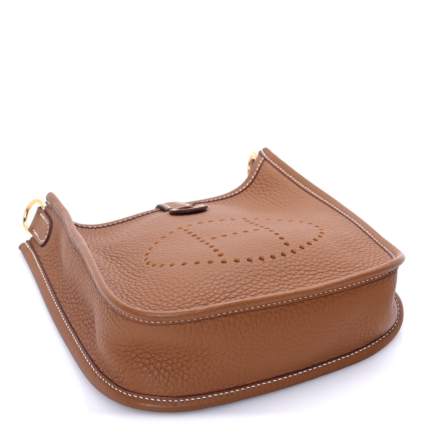 Hermes Taurillon Clemence Evelyne TPM Gold 3 of 7