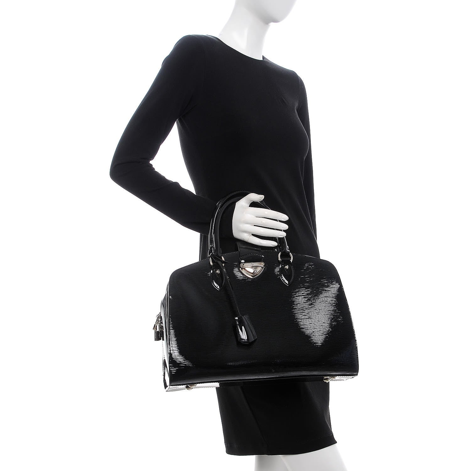 Louis Vuitton Electric Epi Pont-Neuf GM Black 2 of 9