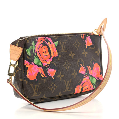 Louis Vuitton Monogram Roses Pochette Accessories 3 of 11