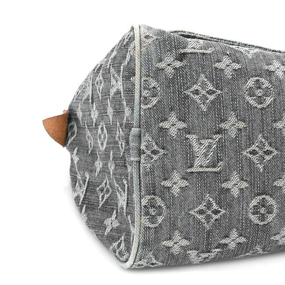 Louis Vuitton Monogram Denim Neo Speedy  Blue 7 of 7