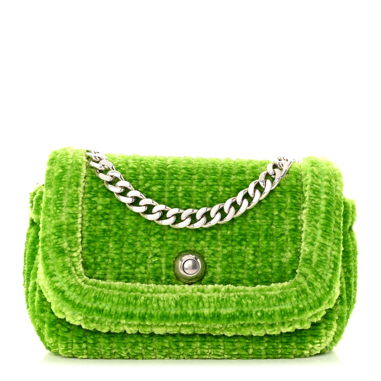 Bottega Veneta Chenille Corduroy Small Shoulder Bag Caterpillar 1 of 11