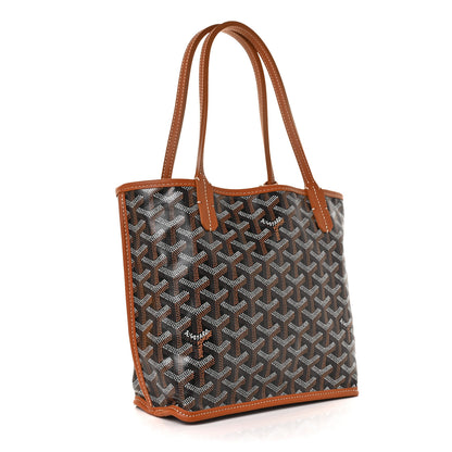 Goyard Goyardine Reversible Mini Anjou Black Gold 3 of 8