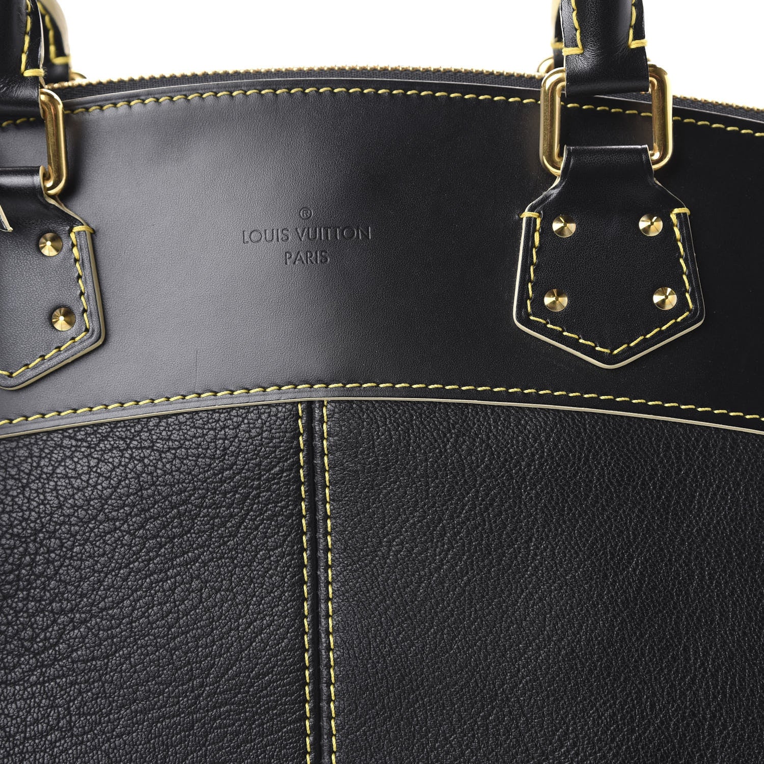 Louis Vuitton Suhali Lockit MM Black 9 of 9