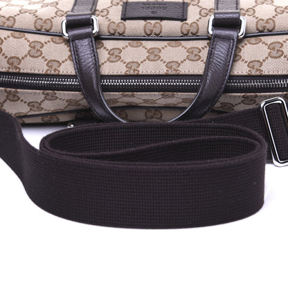 Gucci Monogram Briefcase Dark Brown 13 of 15