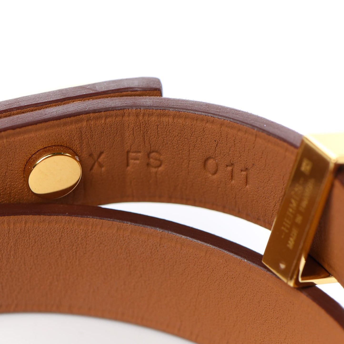 Swift Mini Dog Carrees Bracelet T2 Gold