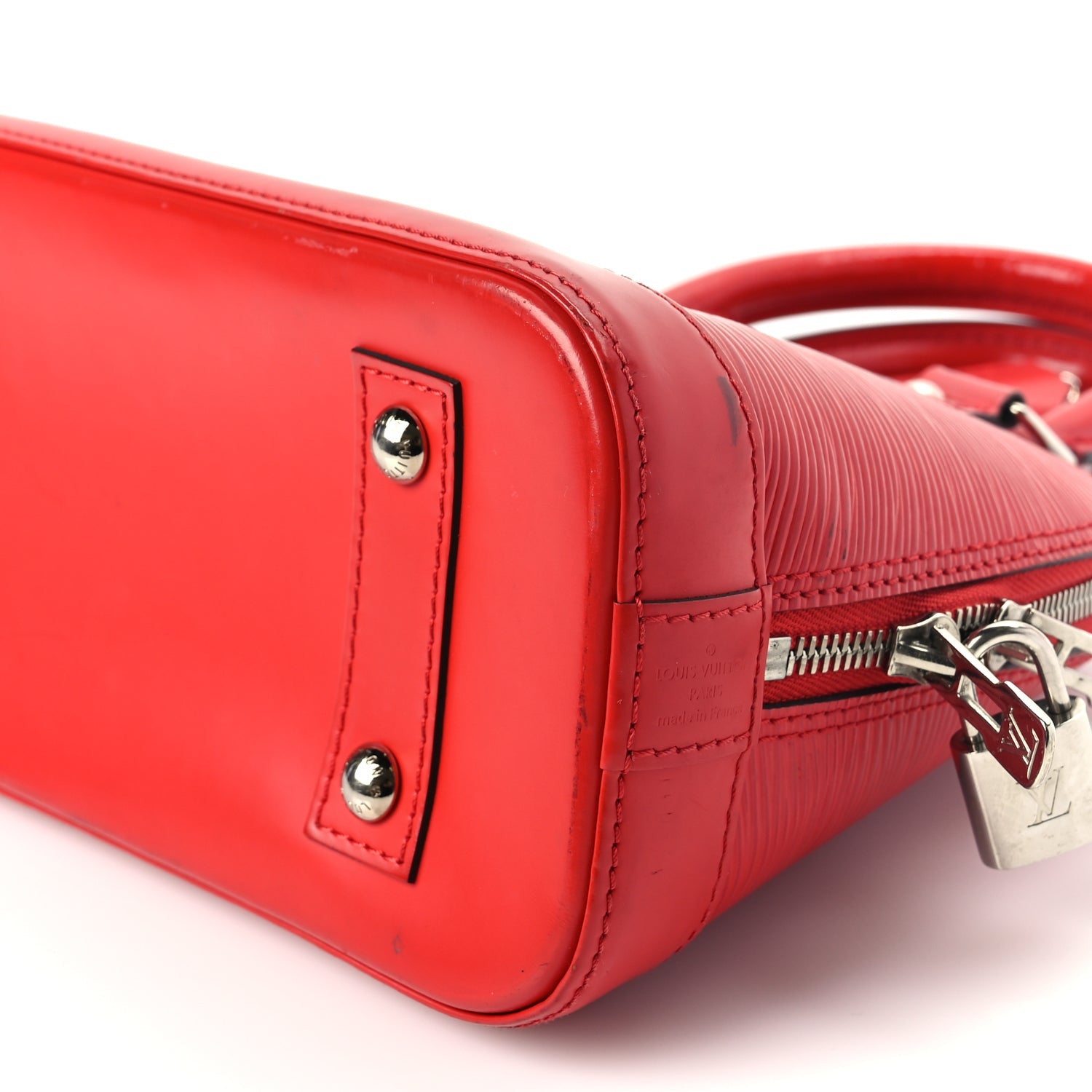 Louis Vuitton Epi Alma BB Coquelicot 8 of 8
