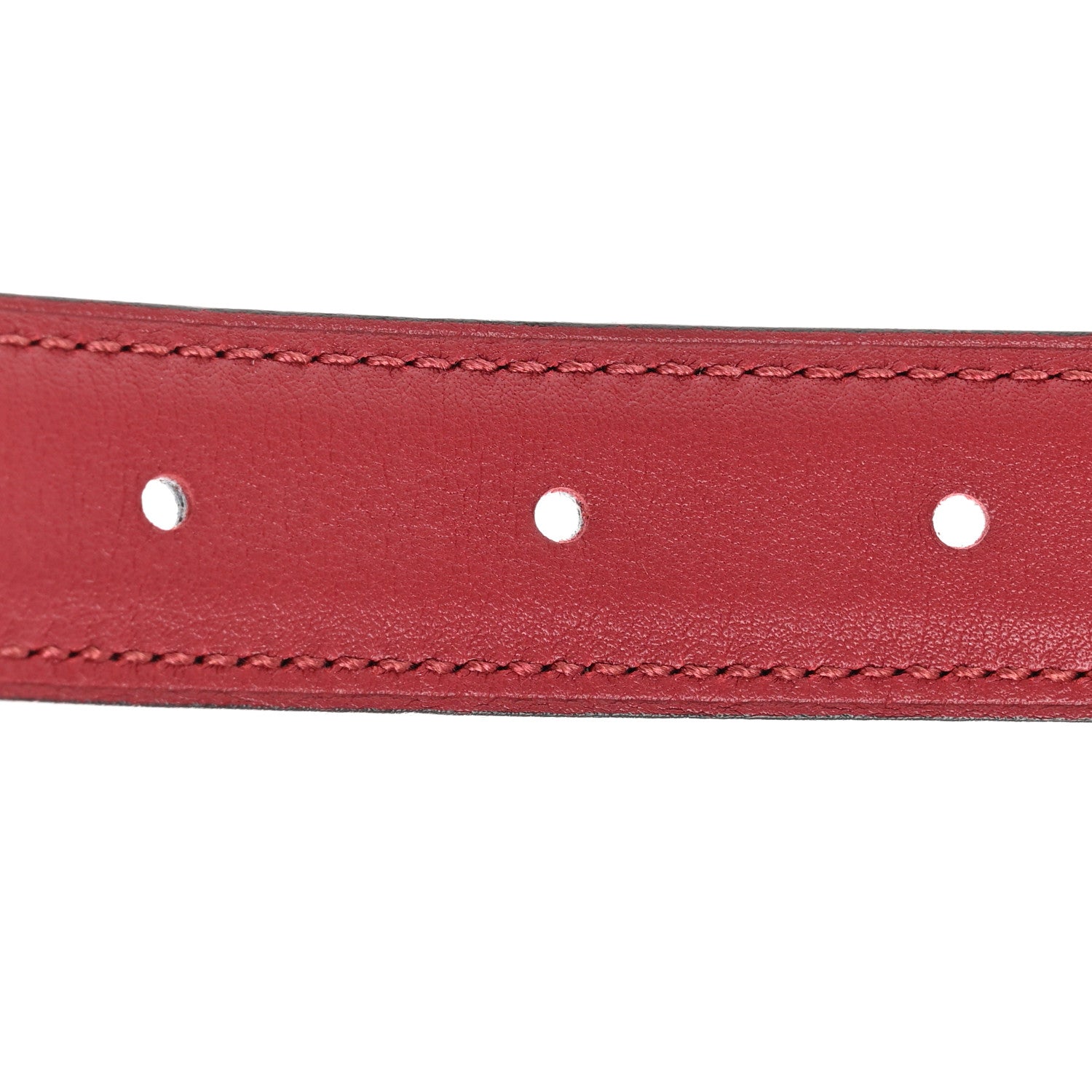 Hermes Box Swift 24mm Constance H Belt 75 Black Rouge Grenat 6 of 8