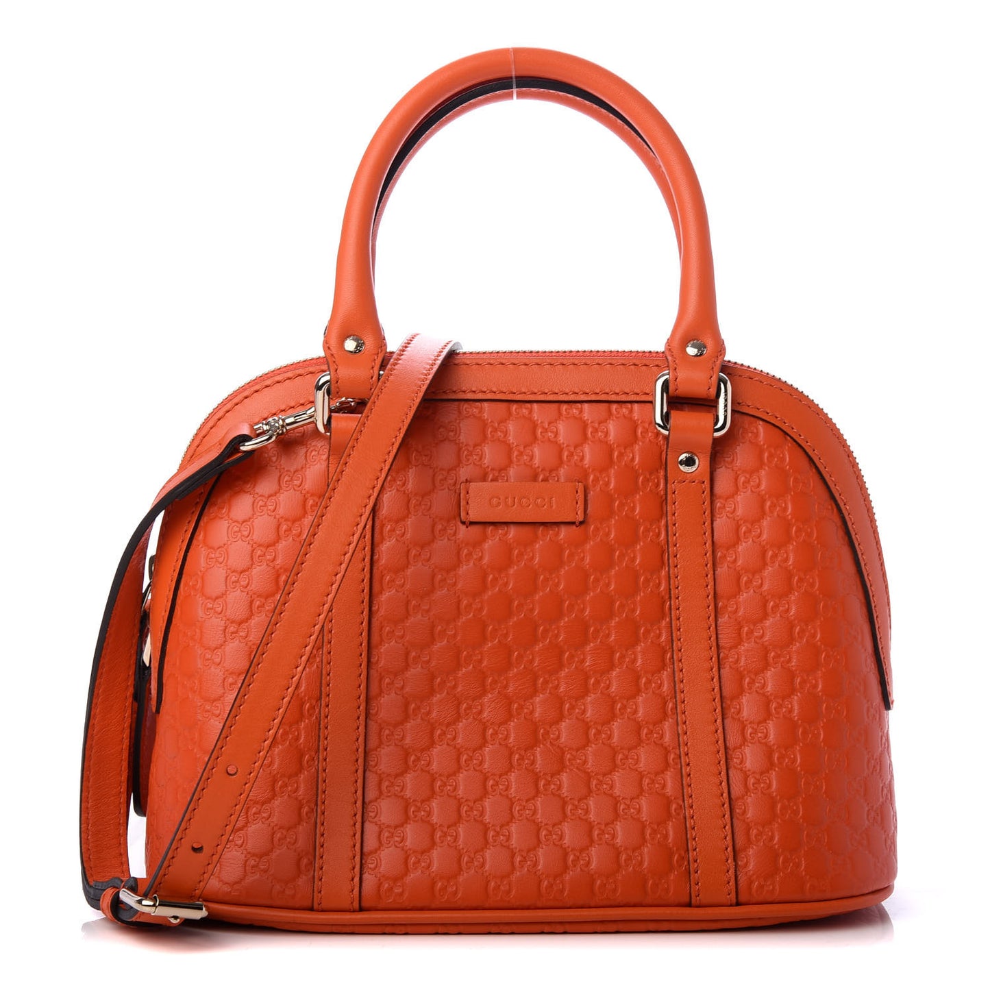 Microguccissima Mini Dome Bag Sun Orange