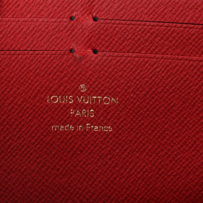 Louis Vuitton Damier Ebene Clemence Wallet Cherry 5 of 6