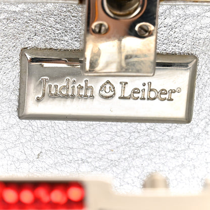 Judith Leiber Swarovski Crystal Minaudiere Clutch Multicolor 6 of 12