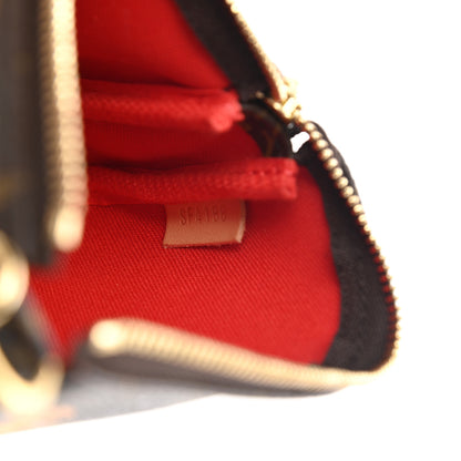 Louis Vuitton Monogram 2018 Christmas Animation Mini Cats Pochette Accessories 7 of 7