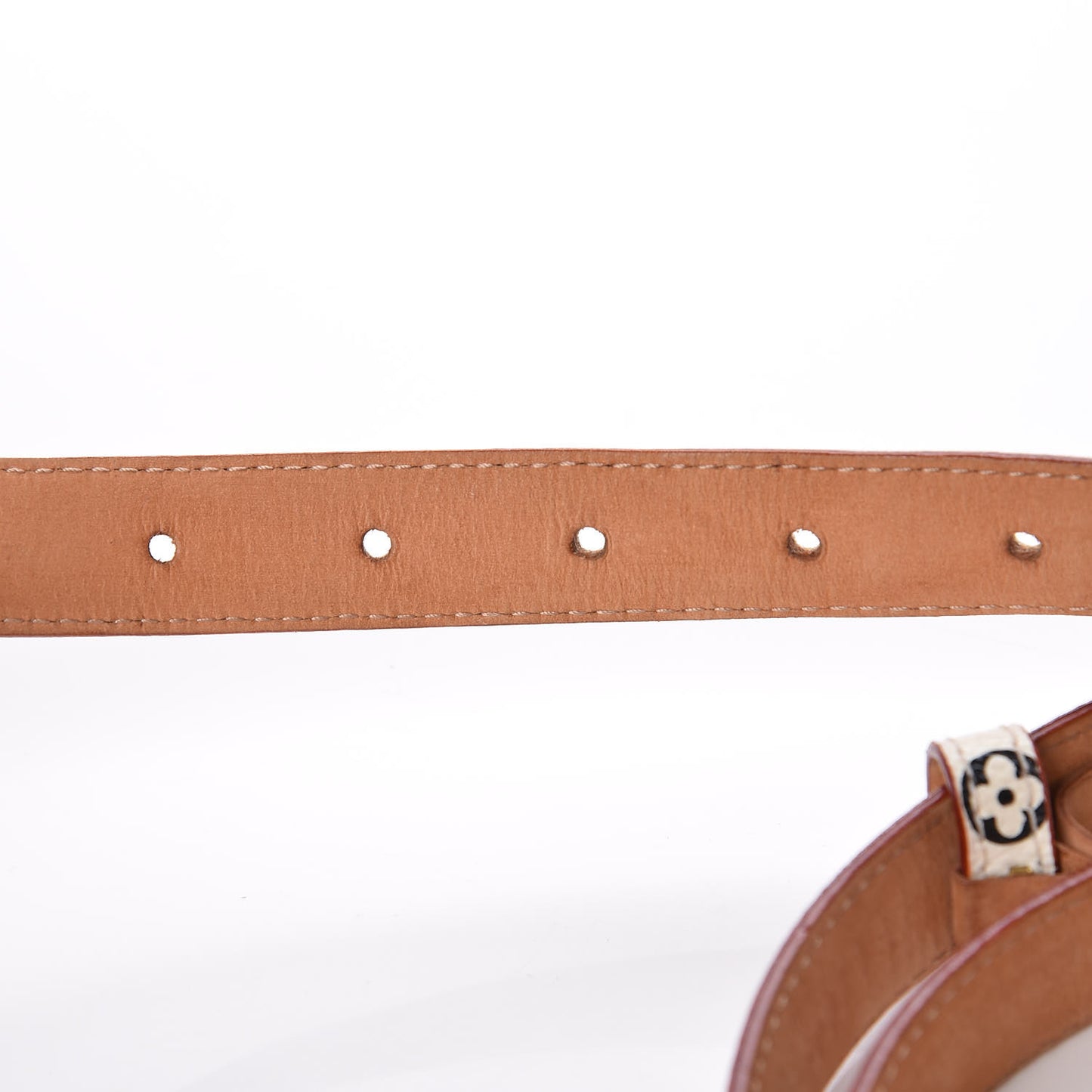 Monogram Multicolor Belt 90 36 White