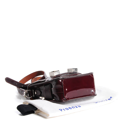 Proenza Schouler Patent PS11 Tiny Shoulder Bag Pinot Noir 4 of 8