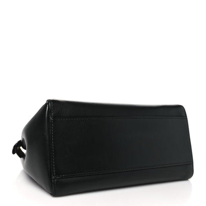 Fendi Nappa Mini Peekaboo Iconic Satchel Black 4 of 7
