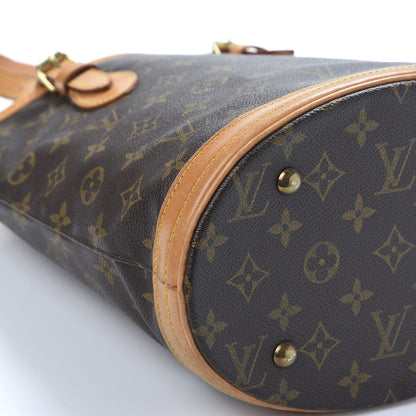Louis Vuitton Monogram Petit Bucket 23 5 of 9