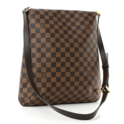 Louis Vuitton Damier Ebene Musette GM 3 of 9