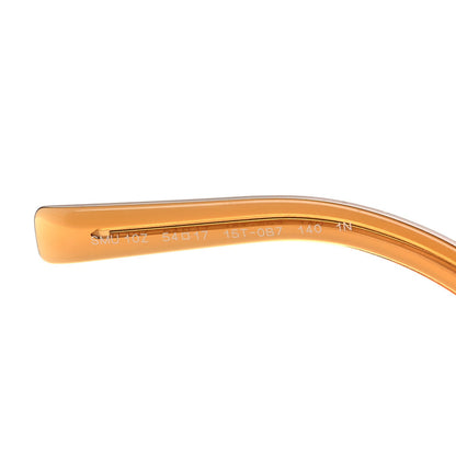Miu Miu Acetate Square SMU10Z Sunglasses Transparent Caramel 6 of 7