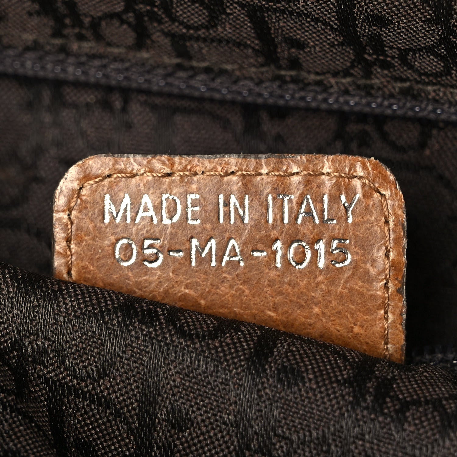 Christian Dior Canvas Floral Frame Satchel 6 of 12