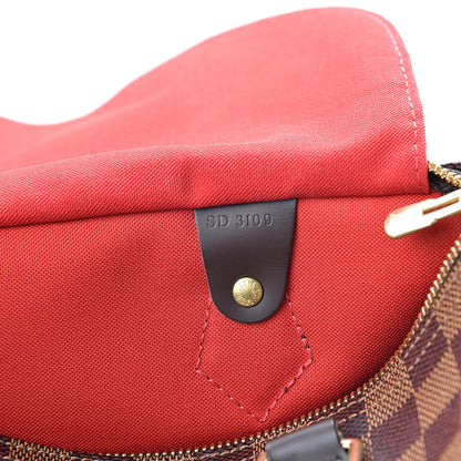 Louis Vuitton Damier Ebene Speedy Bandouliere 30 8 of 13