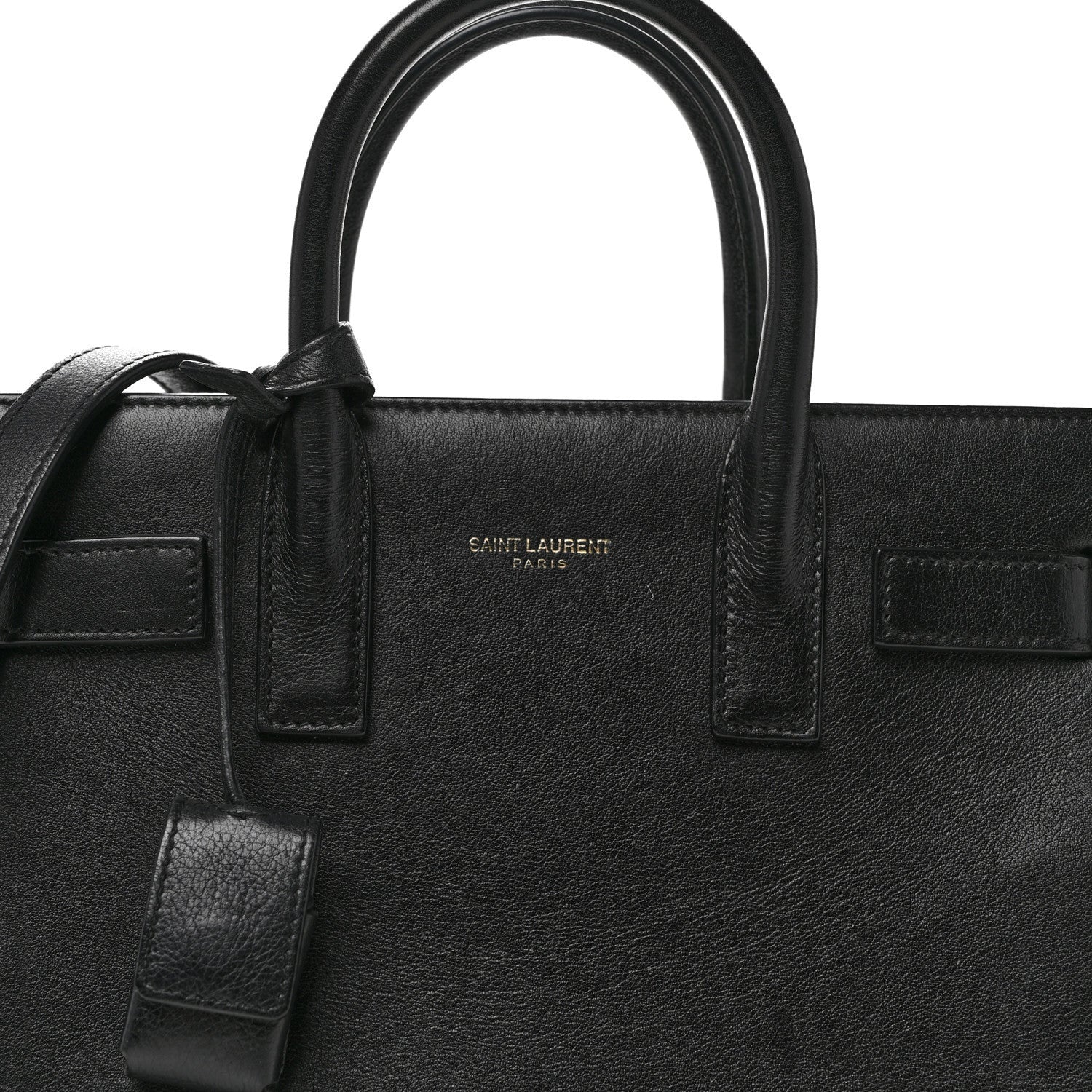 Saint Laurent Calfskin Nano Sac De Jour Black 7 of 7