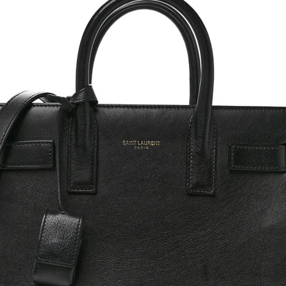 Saint Laurent Calfskin Nano Sac De Jour Black 7 of 7