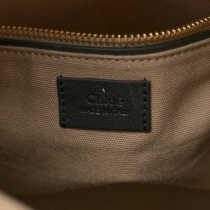 Chloe Smooth Calfskin Small Roy Bucket Bag Black 6 of 13