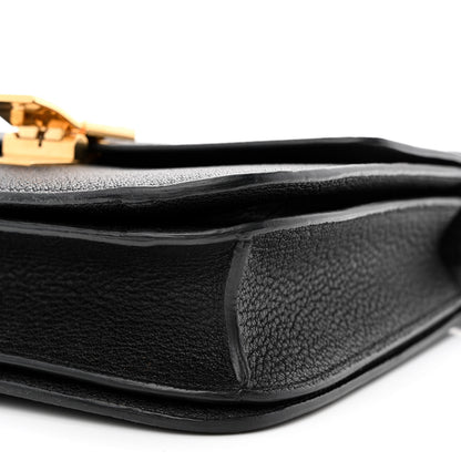 Celine Goatskin Medium Classic Box Flap Bag Black 11 of 13