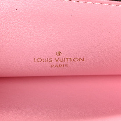 Louis Vuitton Damier Ebene Studded Felicie Chain Wallet Zippered Insert 6 of 7