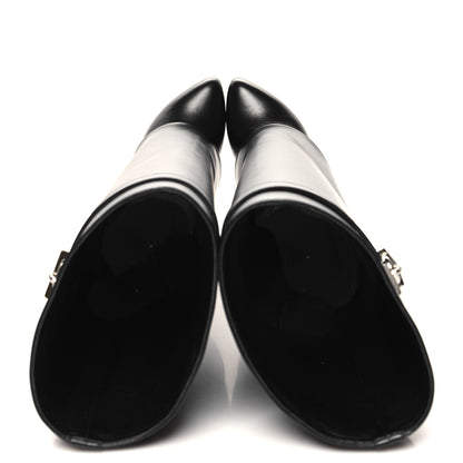 Givenchy Calfskin Shark Lock Pant Boots 40 Black 2 of 9