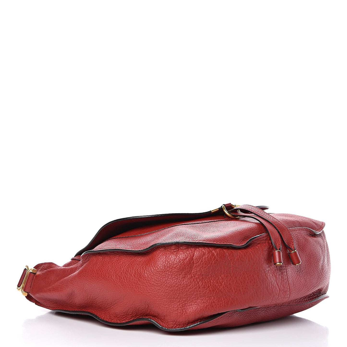 Calfskin Large Marcie Hobo Garnet