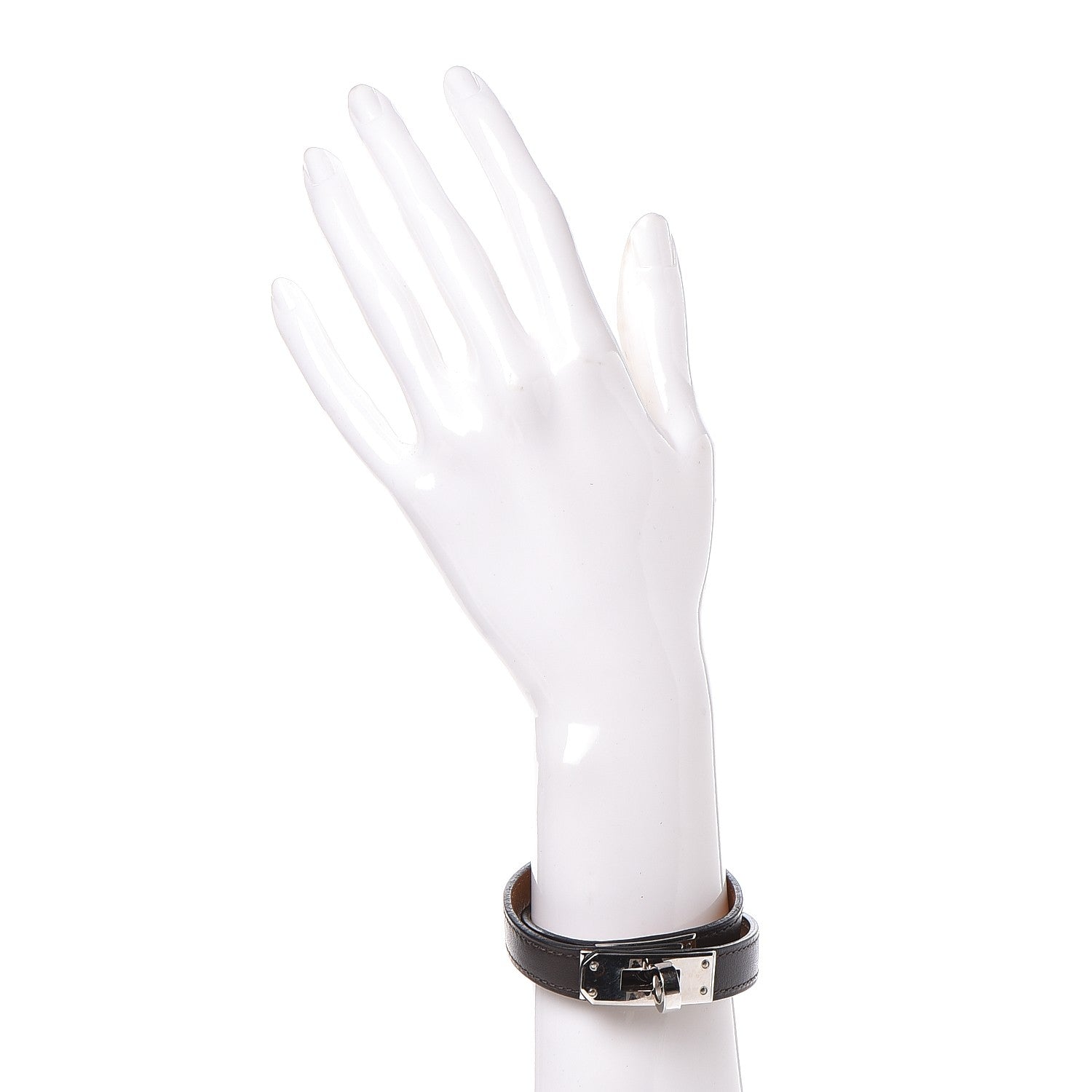 Hermes Swift Kelly Double Tour Bracelet M Chocolate 2 of 7