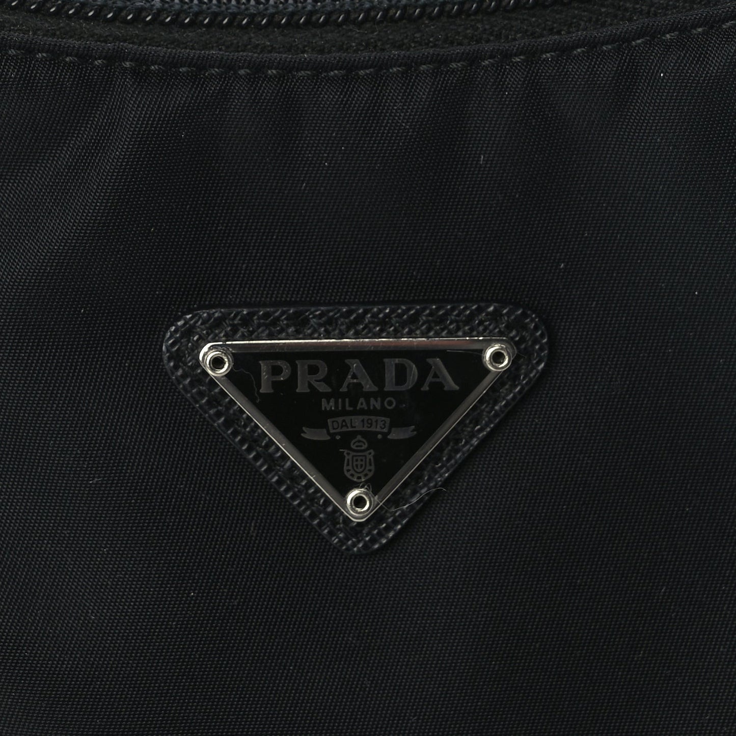 Tessuto Nylon Mini Re-Edition 2000 Bag Black