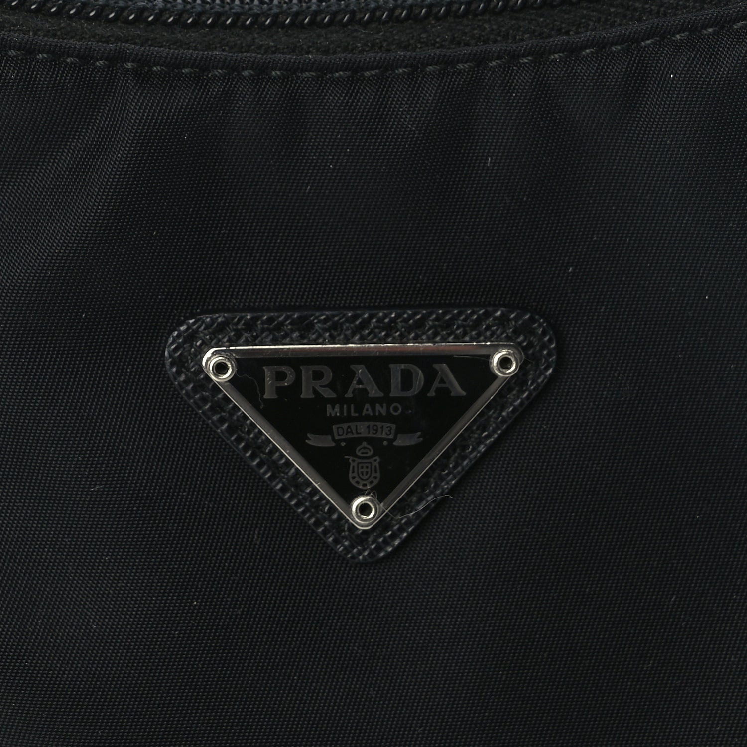 Prada Tessuto Nylon Mini Re-Edition 2000 Bag Black 6 of 8