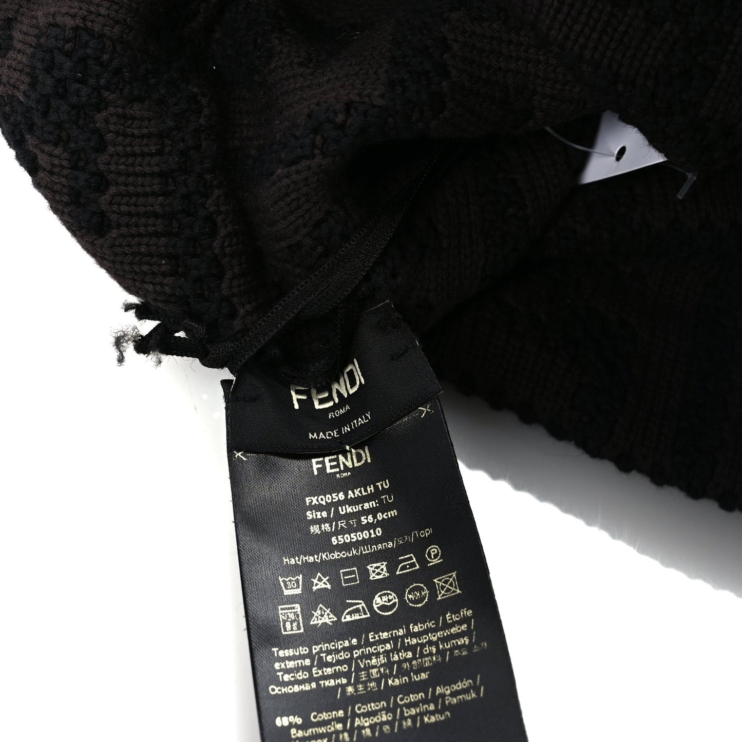 FF Beanie hat Black