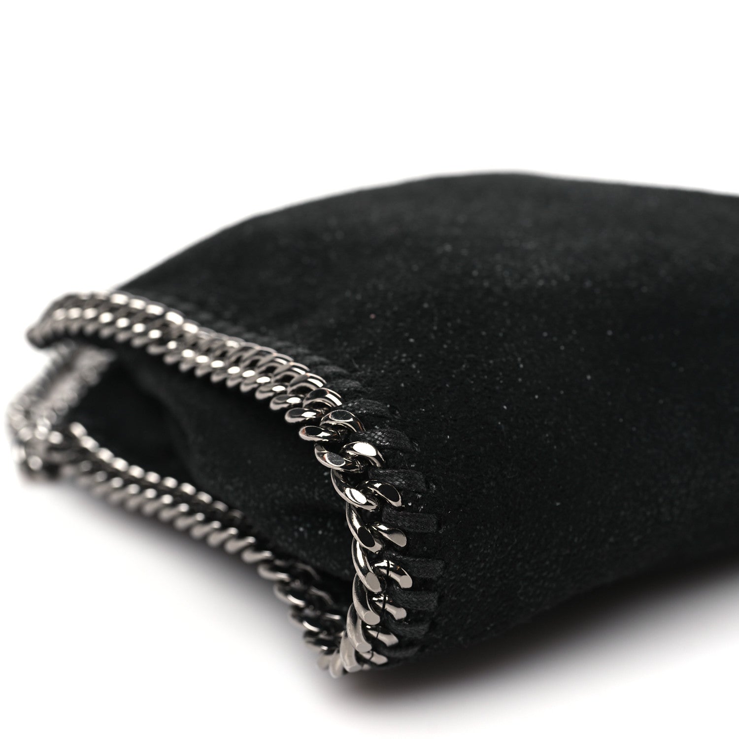 Stella McCartney Shaggy Deer Tiny Falabella Tote Black 8 of 9