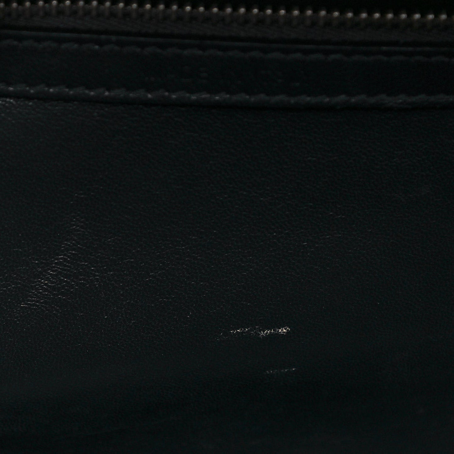 Metallic Patent Micro-Cannage Medium Diorama Flap Bag Silver