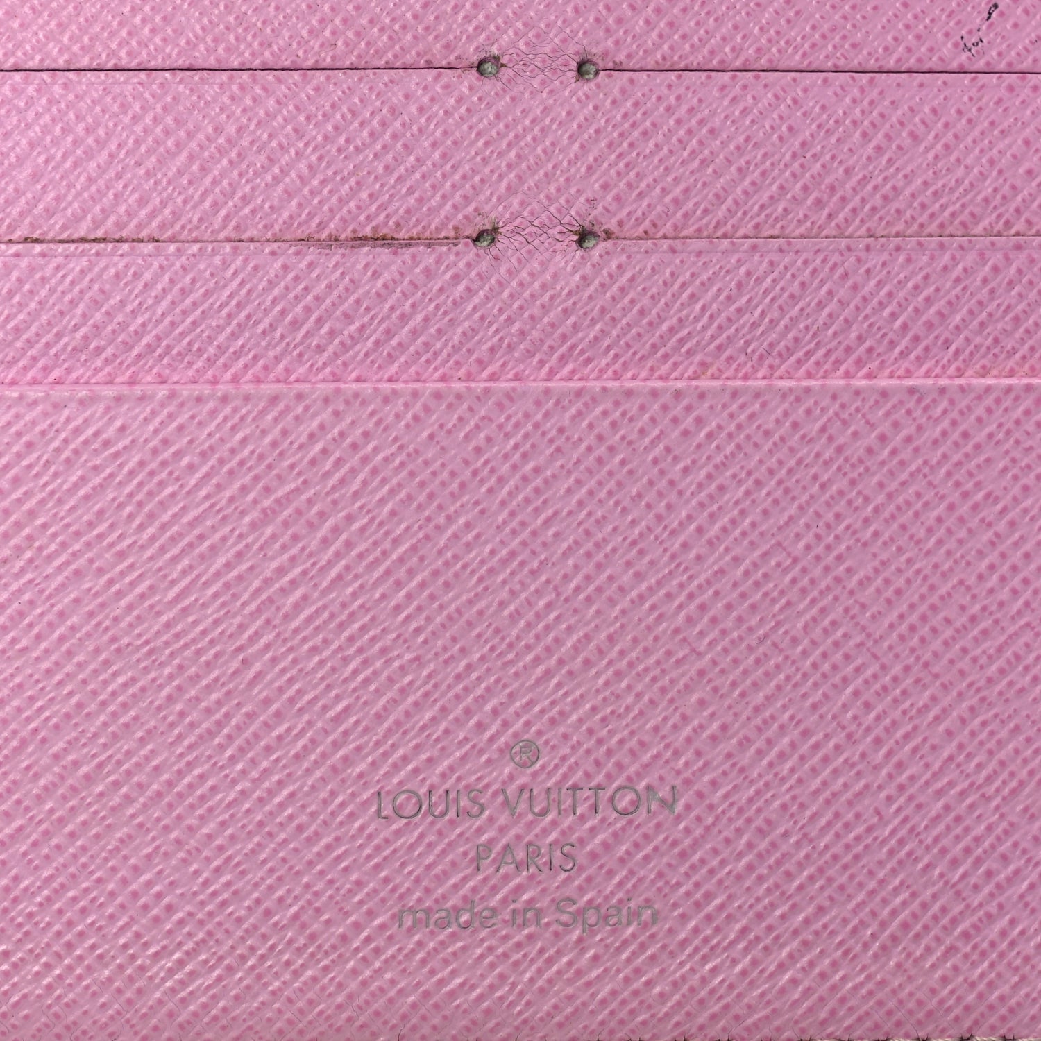Louis Vuitton Monogram Multicolor Insolite Wallet White Litchi 7 of 7