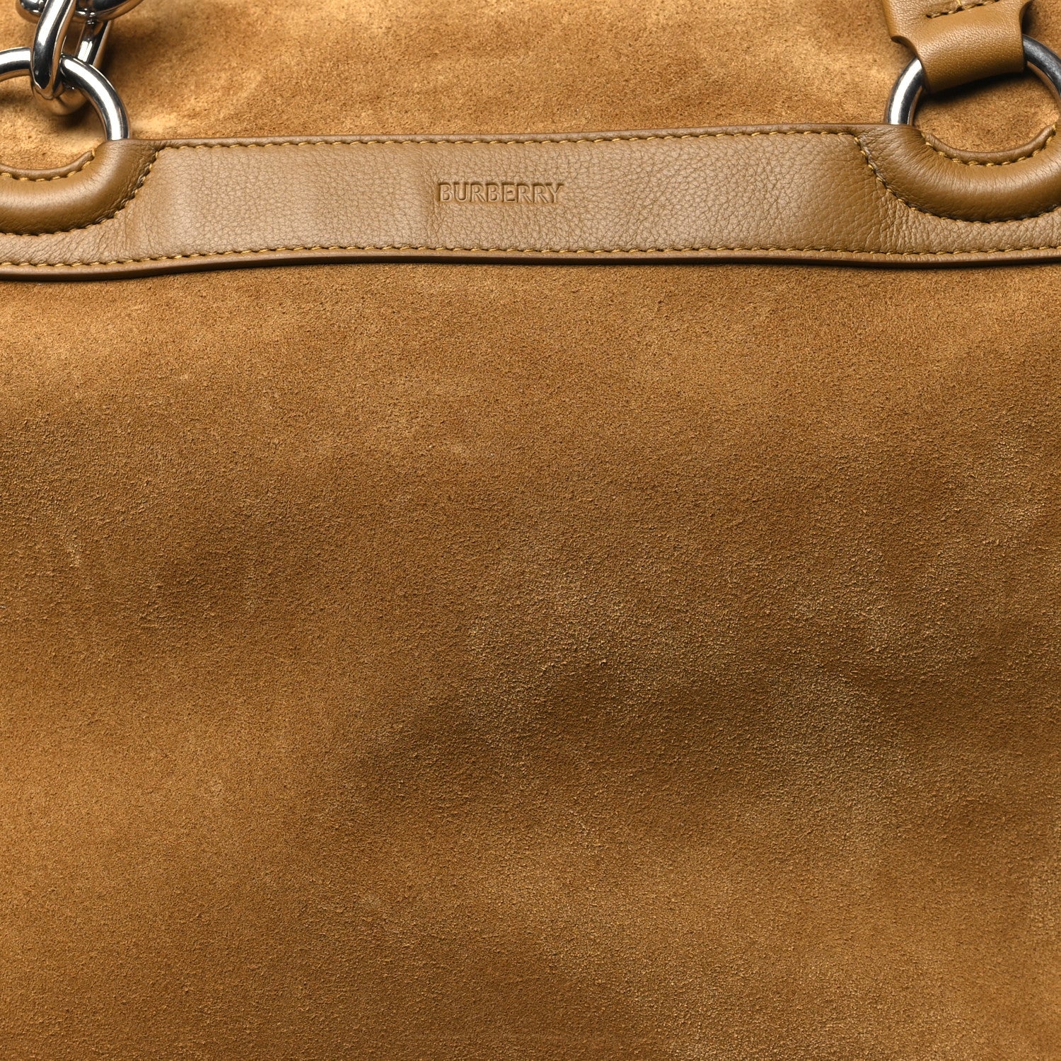 Burberry Suede B Clip Holdall Hebden Hebden 6 of 8