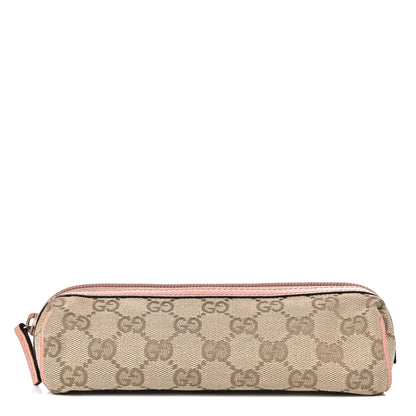 Gucci Monogram Small Balthus Cosmetic Case Pink 1 of 14