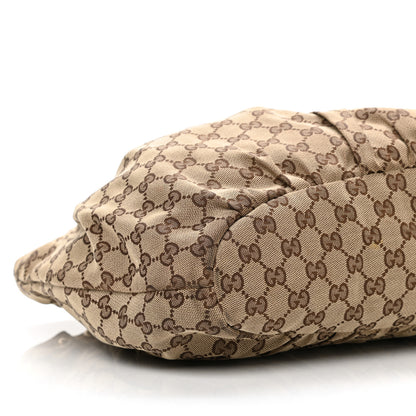 Gucci Monogram Studded Pelham Tote Dark Brown 9 of 10