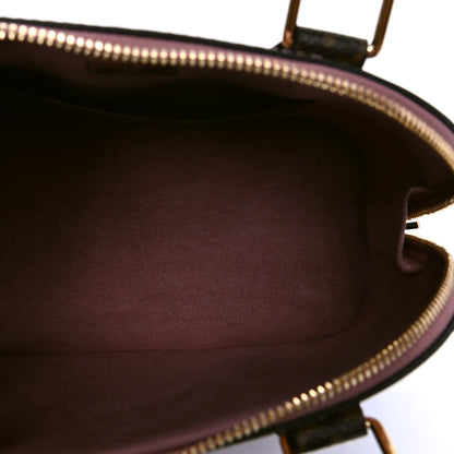 Louis Vuitton Vernis Monogram Alma BB Rose Pale Metallise 4 of 4