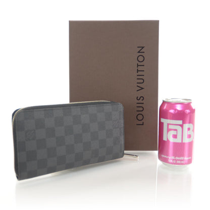 Louis Vuitton Damier Graphite Zippy Organizer Wallet 2 of 7