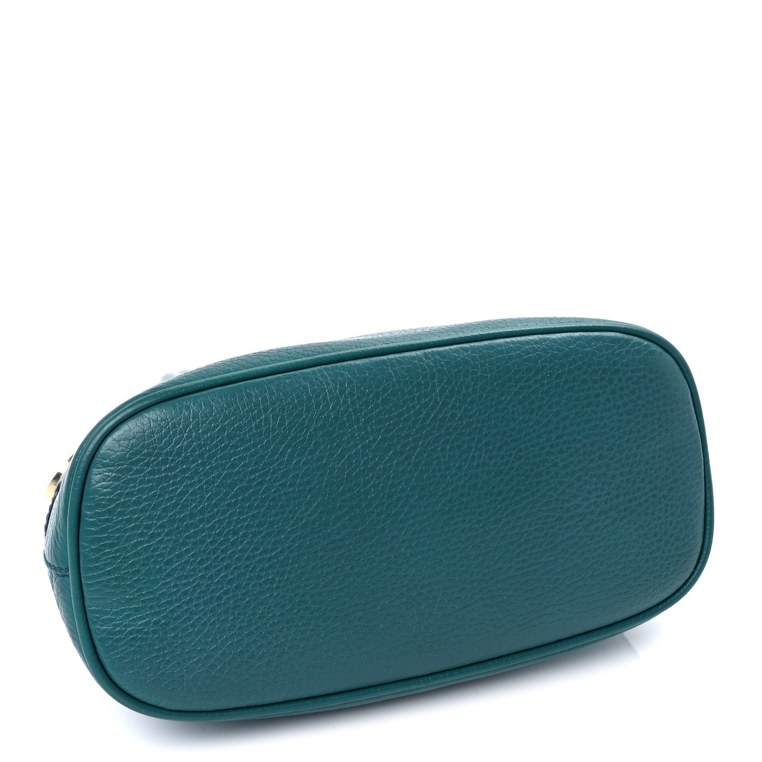 Gucci Dollar Calfskin Small GG Charm Dome Bag  Cobalt 3 of 7