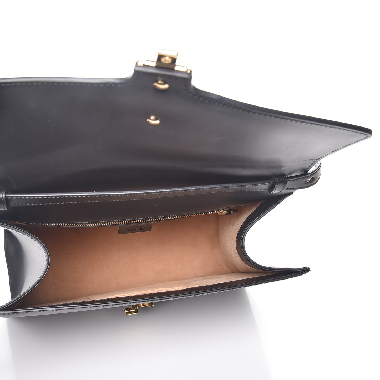 Calfskin Medium Sylvie Top Handle Bag Black